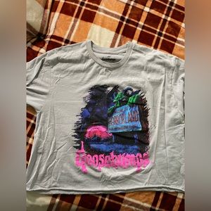 Goosebumps horror land crop top